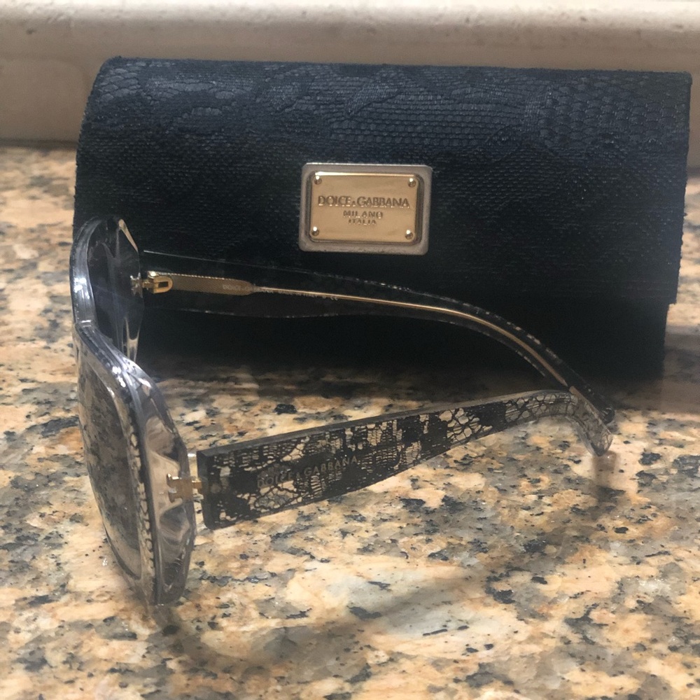 Dolce & Gabbana lace sunglasses - Picture 2 of 2